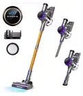 YISORA Cordless Vacuum Cleaner, 30Kpa 55Mins Running Time Wireless Vacuum Clean