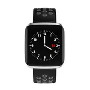 L2 1.3'' IPS Color Screen IP67 Waterproof Smart Watch Heart Rate Blood Pressure Monitor Pedometer Fitness Exercise Smart Bracelet BLACK COLOR
