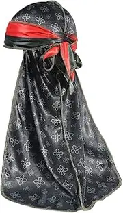 [ForceWave] Designer Durag for Men Waves Silky Durag Doo Rags Du rag