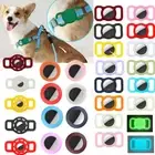 Pet Airtag Dog Cat Collar Holder Silicone for Apple Air Tag Protective Case ♢