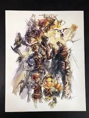 Final Fantasy XIV Online Game Poster Print 11x14 Square Enix Toshiyuki Itahana