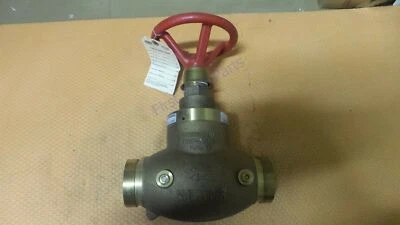Wilkins ZW4004ILG Fire Sprinkler Valve Zurn ZW4004 2-1/2" 2.5 inch Inline Groove
