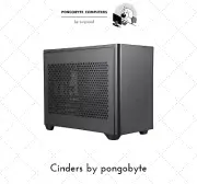 Cinders by pongobyte - Intel i9-12900K | 32GB DDR5 | NVIDIA RTX 3080Ti | SFF PC