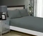 1000TC Ultra Soft Fitted Sheet & Pillowcase Set - King Single Size Bed -