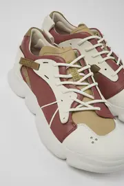 Karst Multicolored Leather/Textile Sneaker for Men