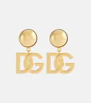 [Dolce & Gabbana] Dolce & Gabbana DG clip-on earrings One Size gold