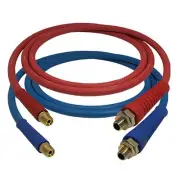Tectran 13S15202 3/8" Air Brake Red And Blue Jumper Hose With Flex Grip Hd