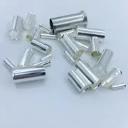 Uninsulated Copper Terminal Bootlace Ferrules Wire Crimp Connectors 22-2/0 AWG