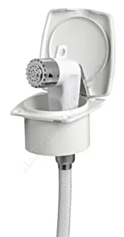 Osculati Boris Shower Head 2.5m White