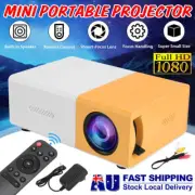 Mini Projector LED 1080P Home Cinema Portable Pocket Projector Party Theater NV