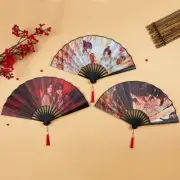 New Tian Guan Ci Fu Hua Cheng Two-Sided Hand-held Folding Fan Cosplay Anime Gift