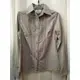 牧牧小舖~優質二手衣~(P069)Arnold Palmer雨傘牌咖啡色條紋長袖襯衫 38號