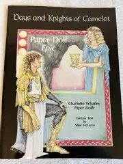 Days And Knights Of Camelot Paper Dolls Charlotte Whatley M McLaren 1990 UNCUT