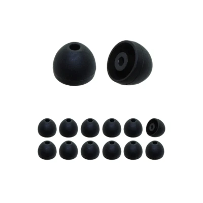 6 pr. replacement earbud tips silicone tips for Soundpeats Q12 Bluetooth earbuds