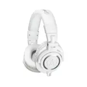 Audio-Technica M Series ATH-M50X Wired Studio Headphones - White Closed Back - 3
