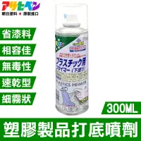 在飛比找momo購物網優惠-【日本Asahipen】塑膠製品打底噴劑 300ML 透明色