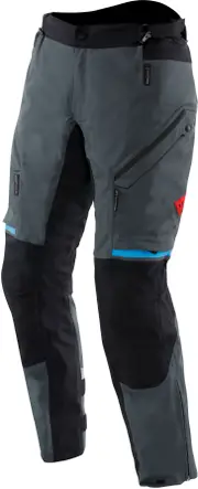 Dainese Mangen Absøluteshell, textile pants waterproof , color: Grey/Black/Light Blue , size: 60