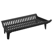 685mm Basket Grate Cast Iron, Black