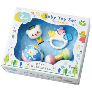 Toyroyal 日本樂雅 - 初生玩具禮盒 搖鈴 固齒器 幼兒玩具