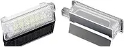 ZUXIM 2Pcs LED Courtesy Footwell Under Door Light 63316972605, for BMW, E60 E87 E70 E90 E92 E63 E65 E85 M3, for Mini, Z4 R50 R52 R53 Car Footwell LED Lights