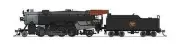 Broadway Limited 3972 N Scale CBQ Heavy Mikado #5501