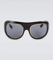 [Gucci] Gucci Acetate sunglasses One Size black