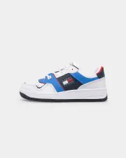 [TOMMY JEANS] Tommy Jeans Archive Basketball Trainers White - Size 10 10 White