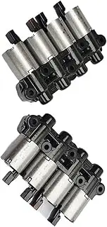 Oil Control Solenoid Valve Set 0AM DQ200 0AM325473 Compatible for Audi Compatible for Volkswagen/Skoda Seat Passat 7 Speed FWD Transmission(2 pcs)