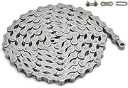 114 Links Bike Chains High Strength Bicycle Chain Single-Speed Bike Chain 1/2 X 1/8 Inch for Single-Speed Road MTB Bike