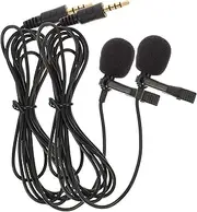 Toddmomy Mini Recording Microphone 3.5mm for Lecture Interview Vlogging Condenser