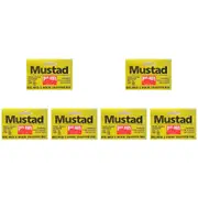 6x Mustad Big Red Snapper Chemically Sharpened X 3 Rig 2 Hook Set Up