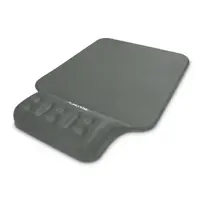 在飛比找PChome24h購物優惠-Esense P360 舒壓手腕墊+鼠墊 (灰色)