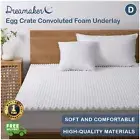 Foam Underlay Egg Crate Convoluted Mattress Topper Protector 4 Cm Pads Single