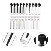 100 Pcs Perfume Sample Bottle Travel Mini Oil Bottles Small Glass Storage