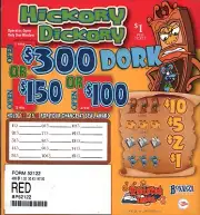 Hard Card - Pull Tickets- Tab - Game - 3 Pack Hickory Dickory Dork