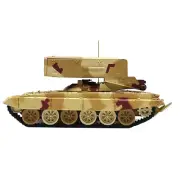 1/72 Russian TOS-1 Self-propelled Rocket Launcher Miniature Military Tank Model