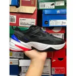 NIKE M2K TEKNO 黑 藍 紅 鋼彈 皮革 復古 老爹鞋 AV4789-003 男鞋