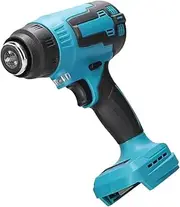 NULYLU 1 Set Cordless Heat Blower Kit with Nozzles Fast Heating Handheld Tool for Automotive Film Wrapping Crafts and Shrink Tubing Compatible with Makita Battery