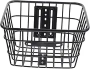MOTHNUR Durable Iron Bike Storage Basket Hanging Basket for Easy Attachment Capacity Bike Container for Leisurely Cycling Adventures