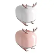 Plastic Deer Model Tissue Box Holder Draw Paper Napkin Storage for Cas