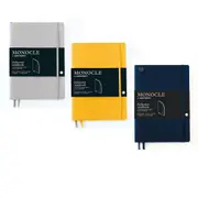 [Leuchtturm1917] Leuchtturm Monocle Softcover Dotted Notebook A6 - Light Grey