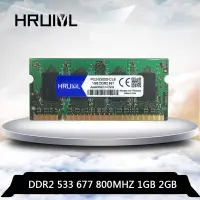 在飛比找蝦皮購物優惠-Hruiyl 筆記本電腦內存 DDR2 533 667 80