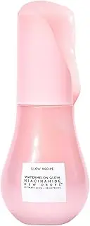 Glow Recipe Niacinamide Dew Drops Face Serum - Hydrating Korean Skincare & Illuminating Makeup Primer for Dewy, Glass Skin - Hyaluronic Acid Serum for Brightening, Plumping & Highlighting (15ml)