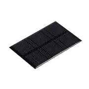Mini Solar Panel Cell 5.5V 120mA 0.66W 84.5mm x 55.5mm for DIY Project Pack of 1