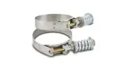 Vibrant Performance 27835 Spring Loaded T-Bolt Clamps (Pack of 2) - Clamp Range: