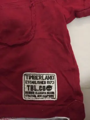 Timberland 男童短袖上衣