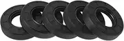X AUTOHAUX Universal Oil Seal TG4 Lip Seal Ring Rotary Shaft Seal 30x56x12mm High Pressure NBR Rubber Black 5 Pcs