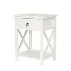 Levede 1x Bedside Tables Drawers Side
