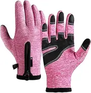 [Generic] Windproof Running Gloves - Winter Touchscreen Gloves | Windproof Ski Gloves, Non-Slip Gloves for Running, Winter Gloves, Winter Touchscreen Windproof Gloves for Men Women, Driving Biking Running