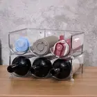 Wine Rack for Fridge Freezer Drinks Bottle Holder Shelf Stackable Bottle Holder